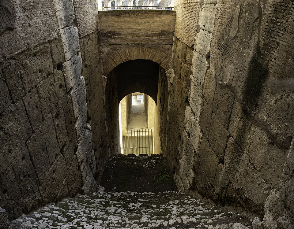 Inside the Colosseum